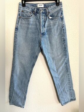 Agolde Riley High Rise Denim Jeans